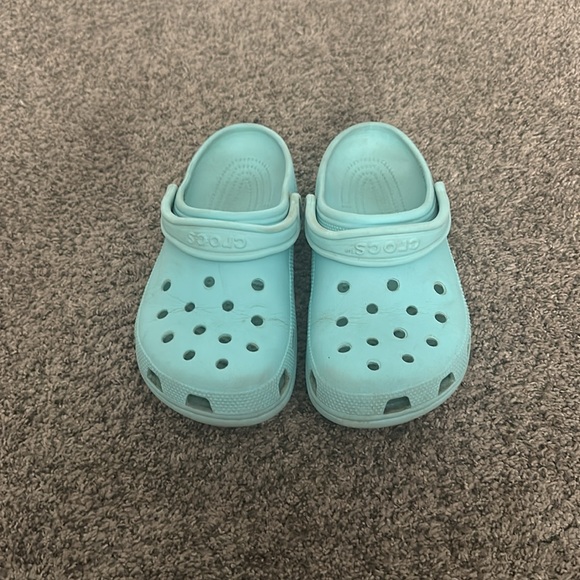 Blue Crocs (includes free jibbitz) - Picture 2 of 4